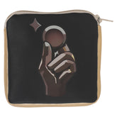 Baldur's Gate Game Achievements Iron Rooster Portable Mini Lether Purse Coin Bag Cosplay Accessories